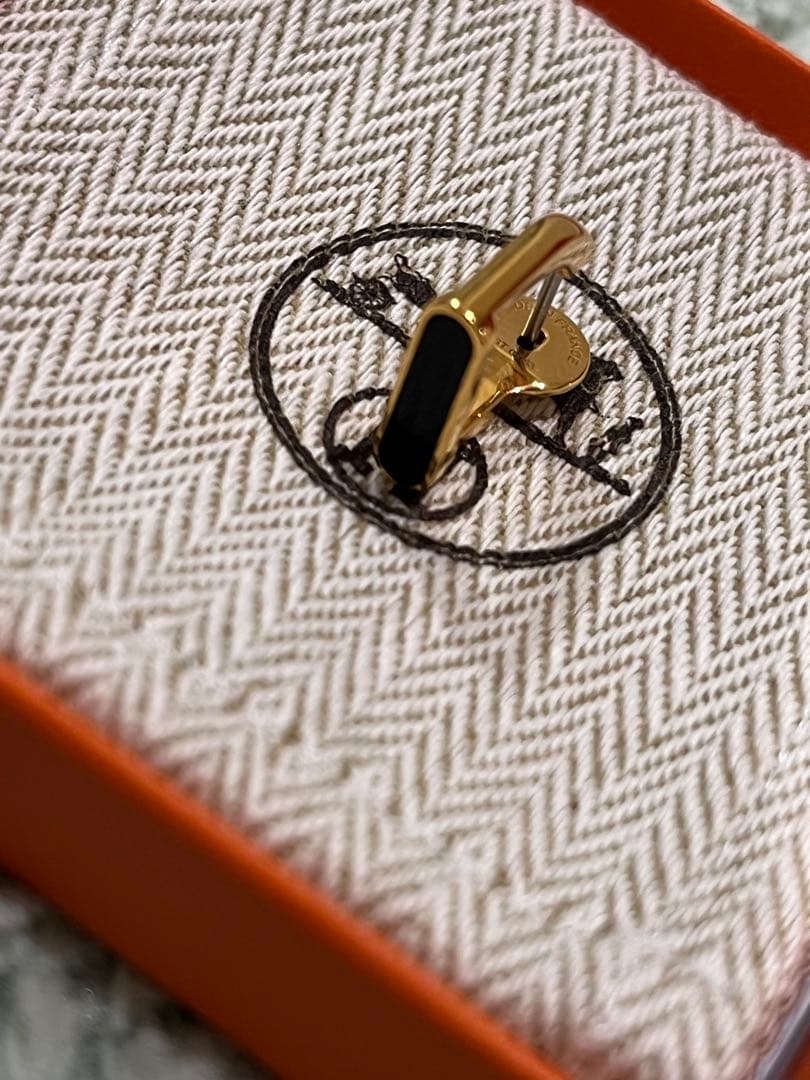 HERMES ピアス(片耳用) 1度使用　エルメス