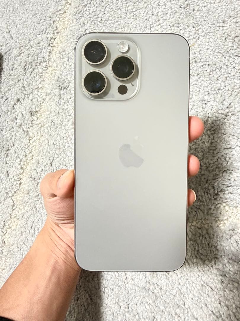 スマートフォン本体 iPhone 15 Pro Max 256GB Natural Titanium