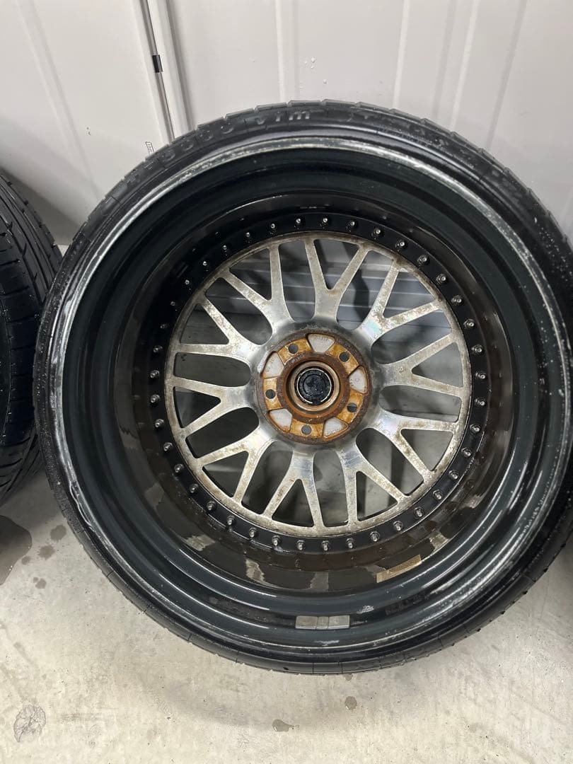 ジスタンス　ワーク　19インチ 9.5j 10.5j pcd114.3 ホイール