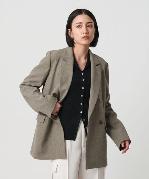 BEAUTY&YOUTH ポリエステルブレンド ダブルジャケット M 美品 人気