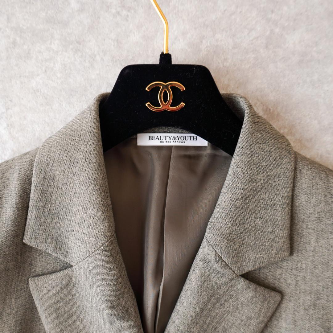 BEAUTY&YOUTH ポリエステルブレンド ダブルジャケット M 美品 人気