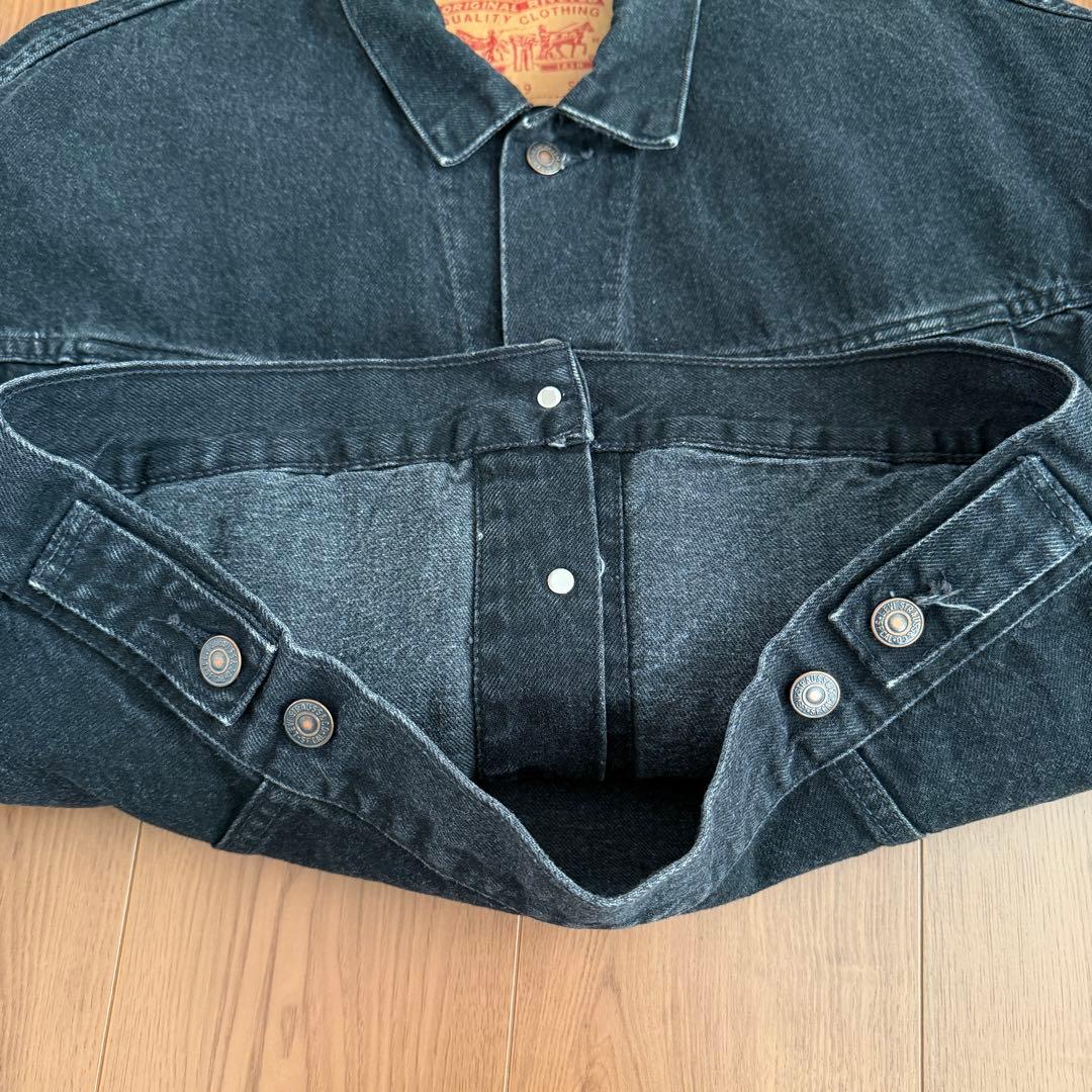 希少サイズ◎ 90s リーバイス 70598 ブラック デニムジャケット
