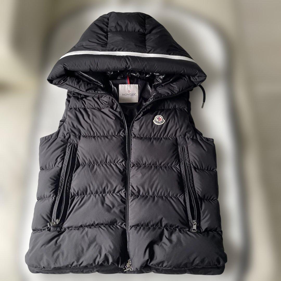 MONCLER CARDAMINE GILET ダウンベスト サイズ2 ブラック