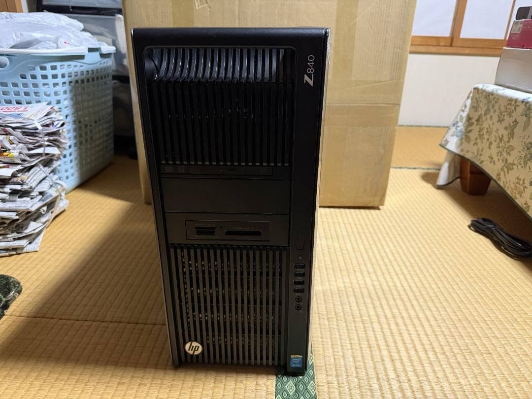 虹*る様 hp Z840 CPU 2X E5-2687W V3 付属