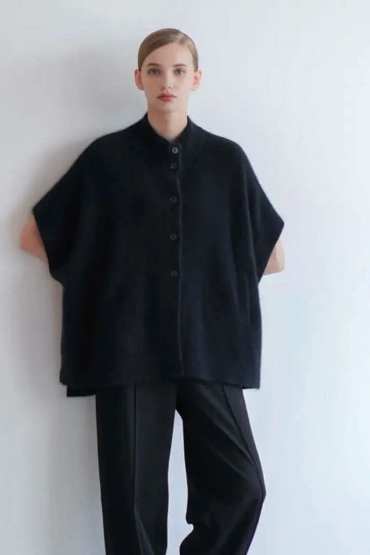 【極美品】CT.plage ラクーン ポンチョ CT23338