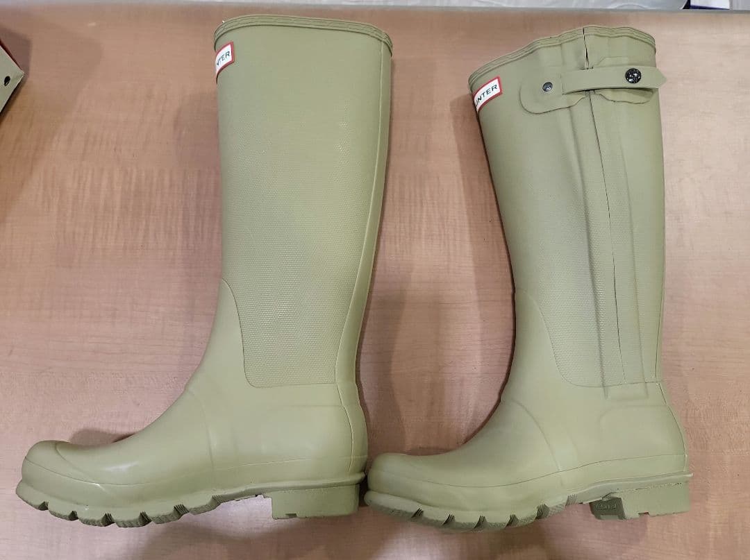 HUNTER 長靴 オリーブグリーン UK 5 日本サイズ24cm　新品未使用