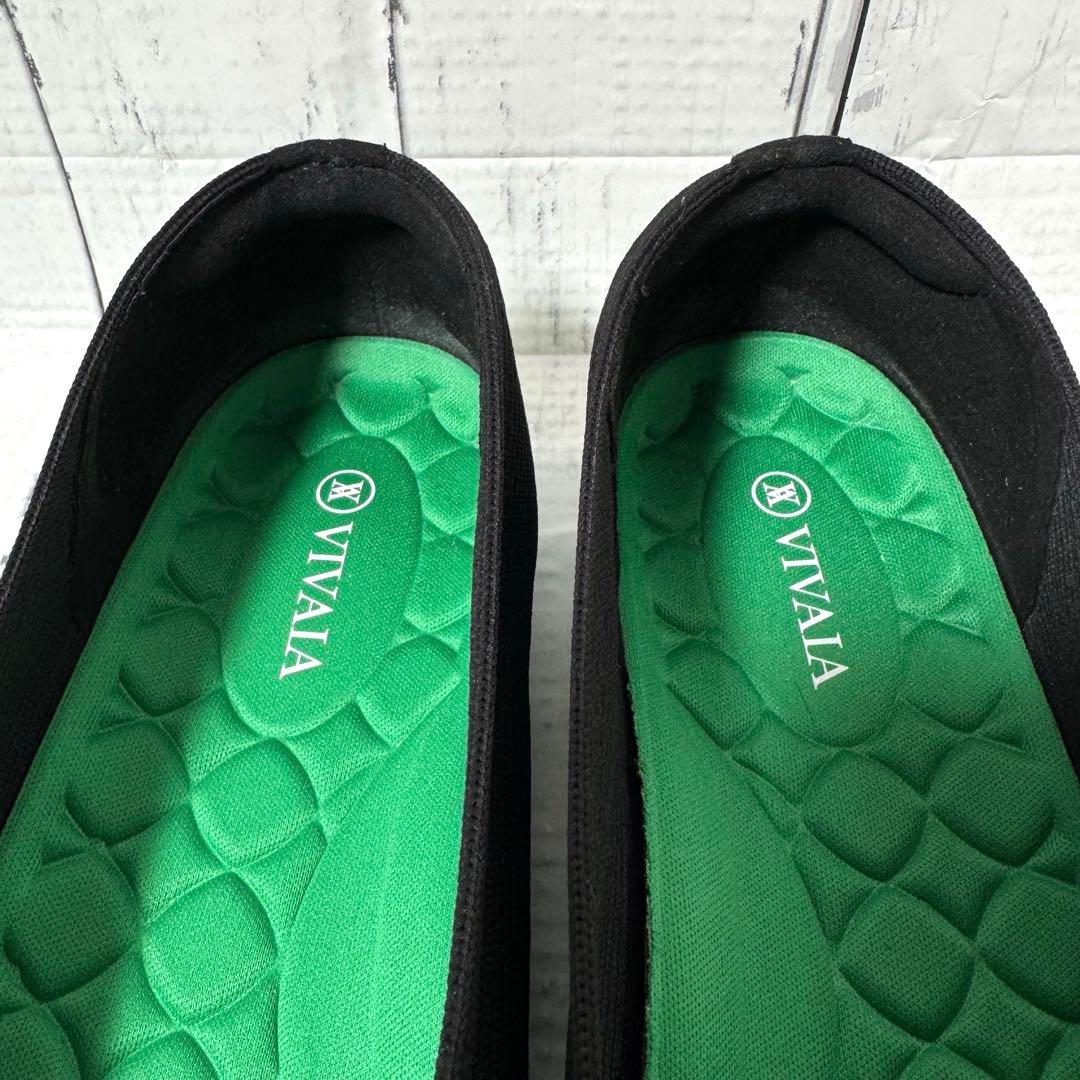 【yuu88】美品VIVAIA ビバイア スクエアトゥ 超軽量 フラット