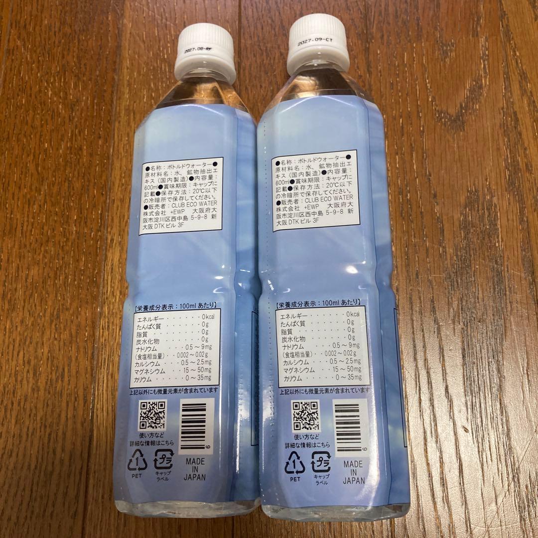 Life Essence+ ミネラルウォーター 600ml 2本セット