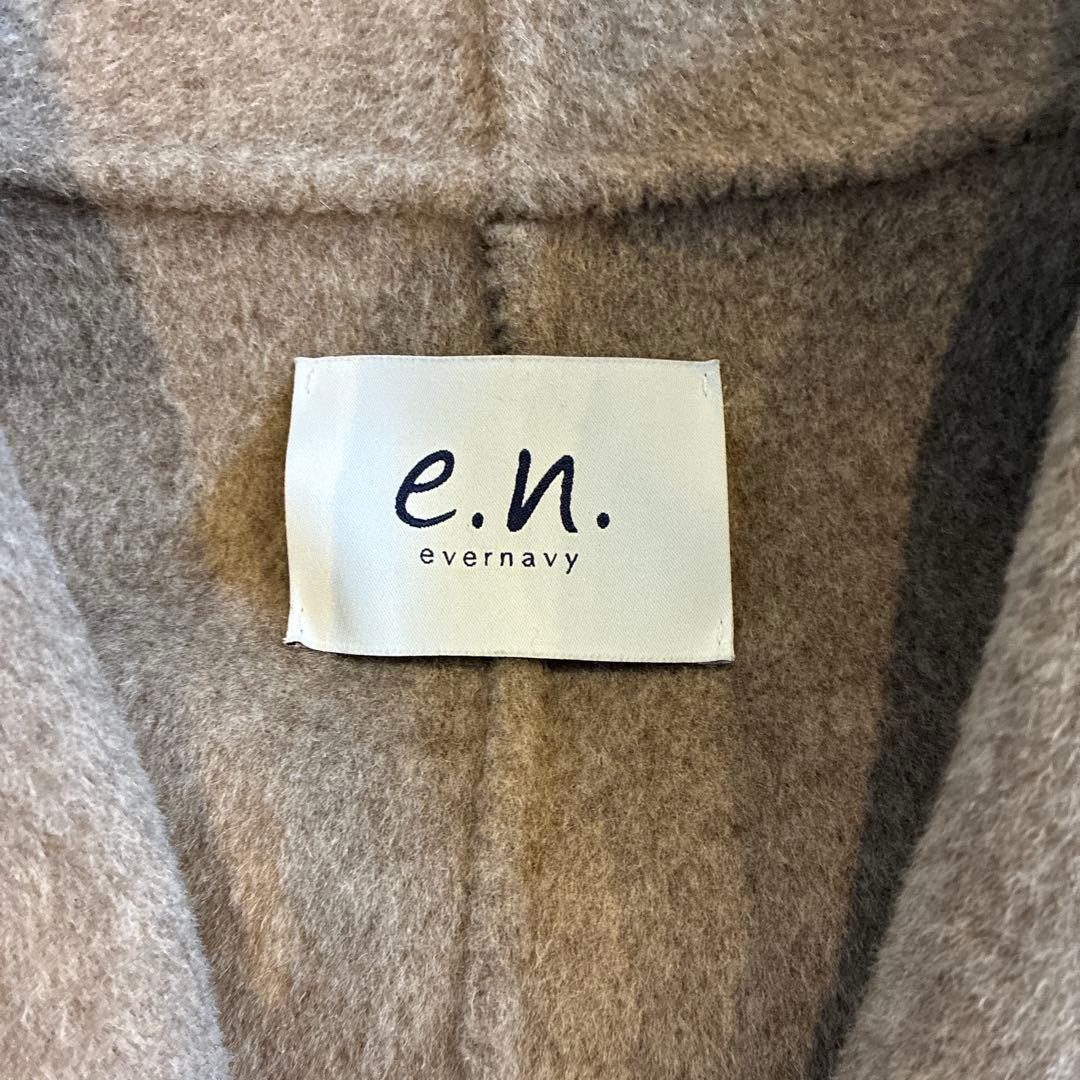 S*O様 evernavy エバーネイビー ウール リバー ダブル コート