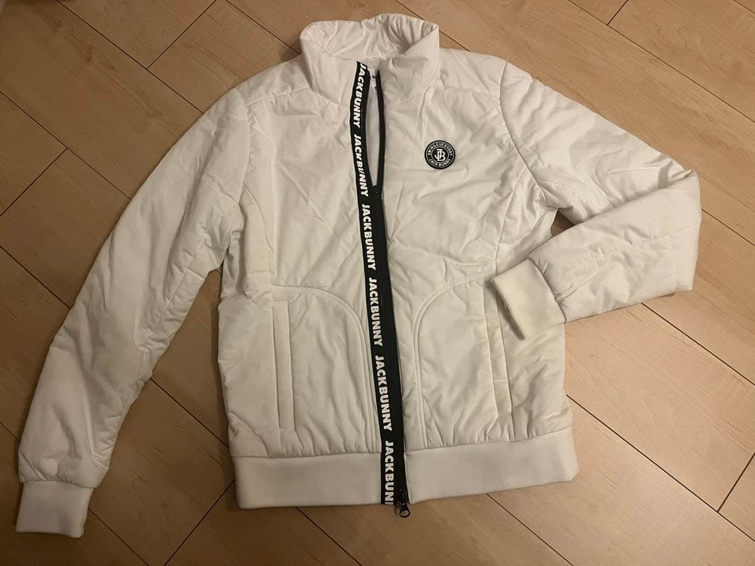 JACK BUNNY ダウンジャケットホワイト 0 ネック・レッグウォマーセット