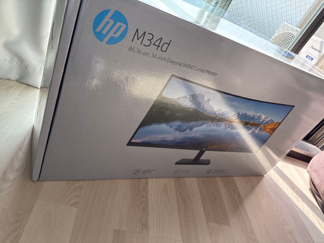 【廃盤】HP M34d 34インチ　ウルトラワイドモニター