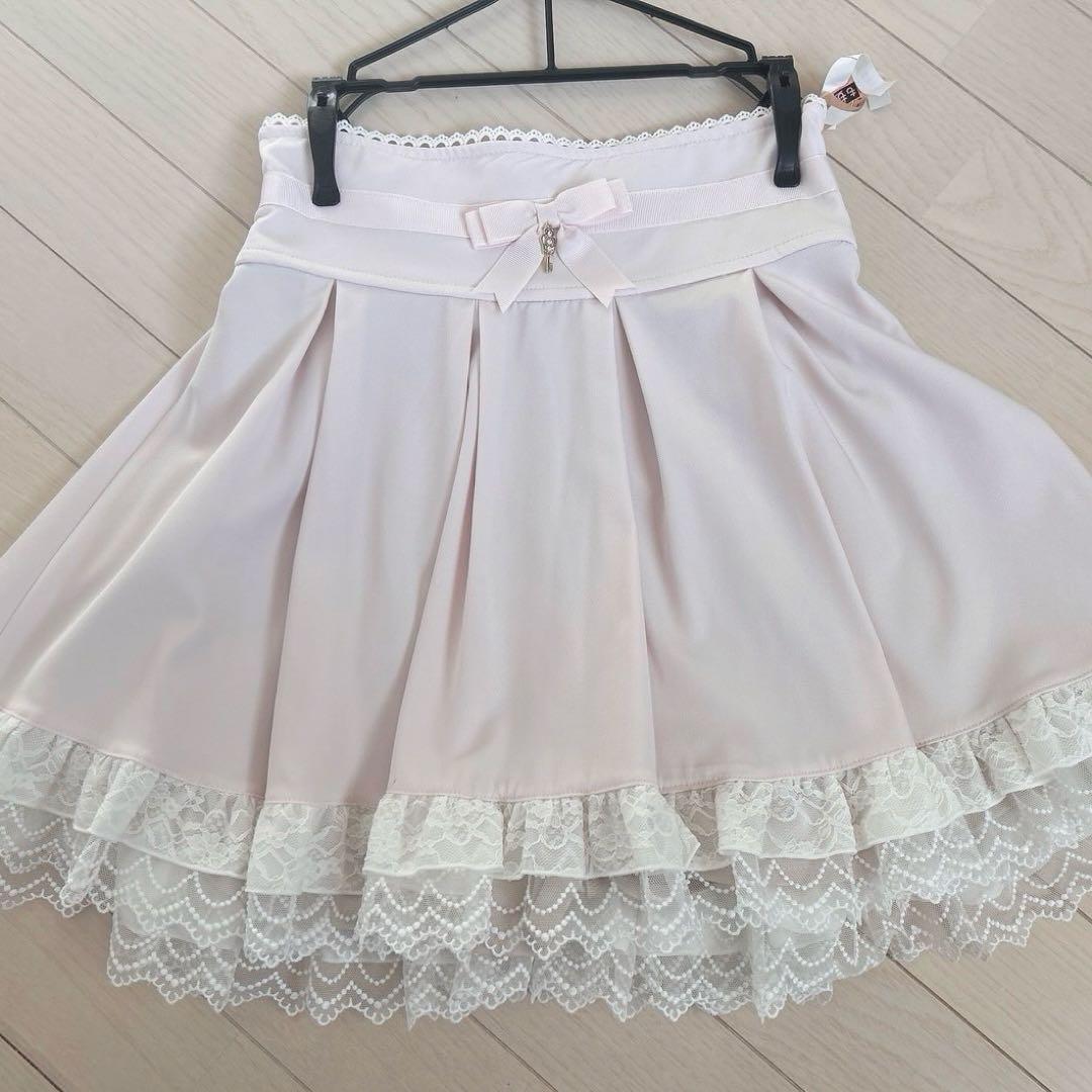 LIZ　LISA 【トリプルリボン フリルセットアップ】ピンク