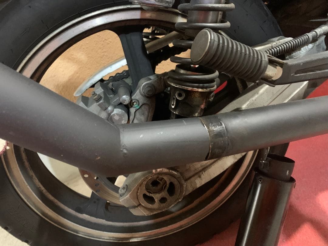 竹槍マフラー　未使用　50.8π竹槍マフラー