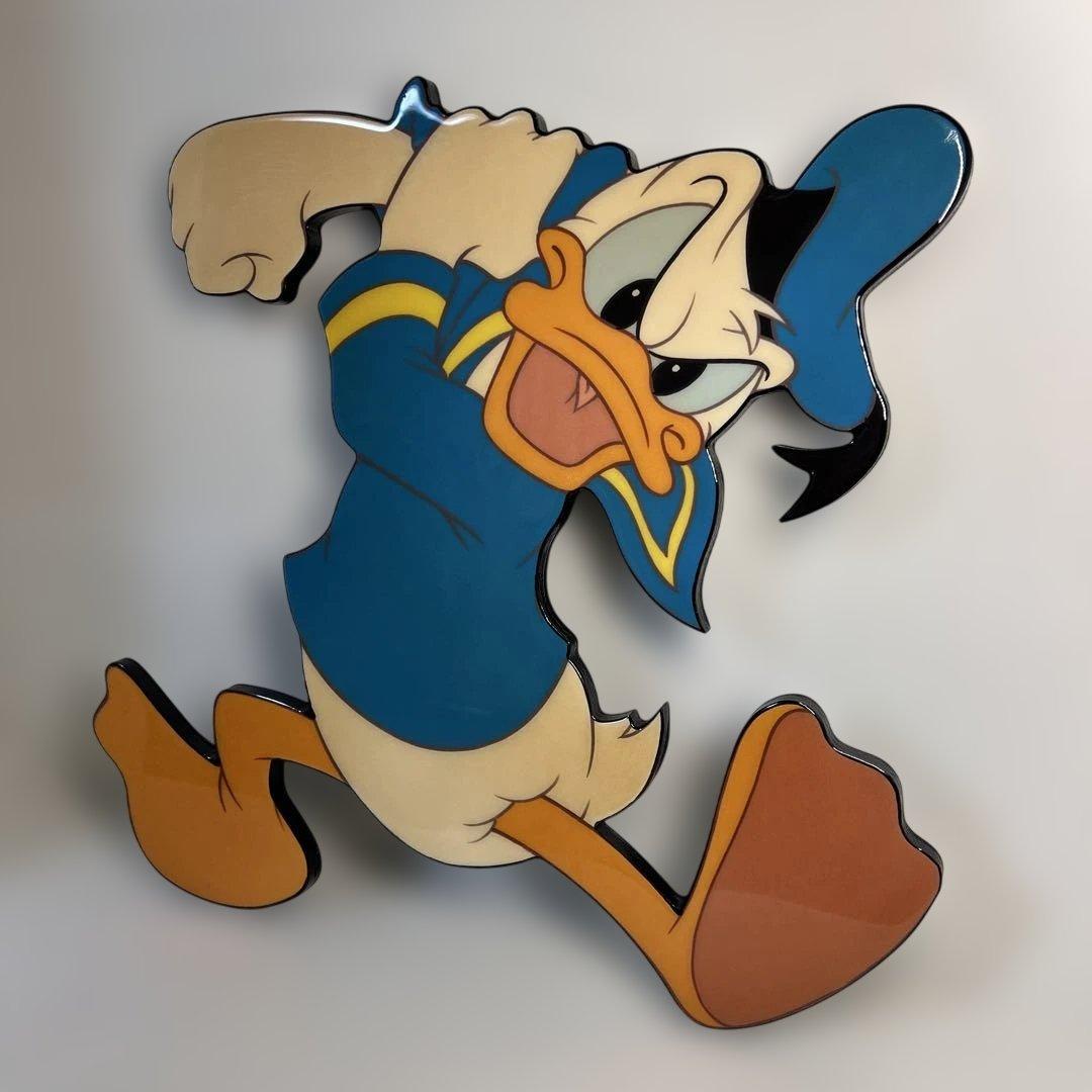 Disney ドナルド 大型壁掛けヴィンテージ