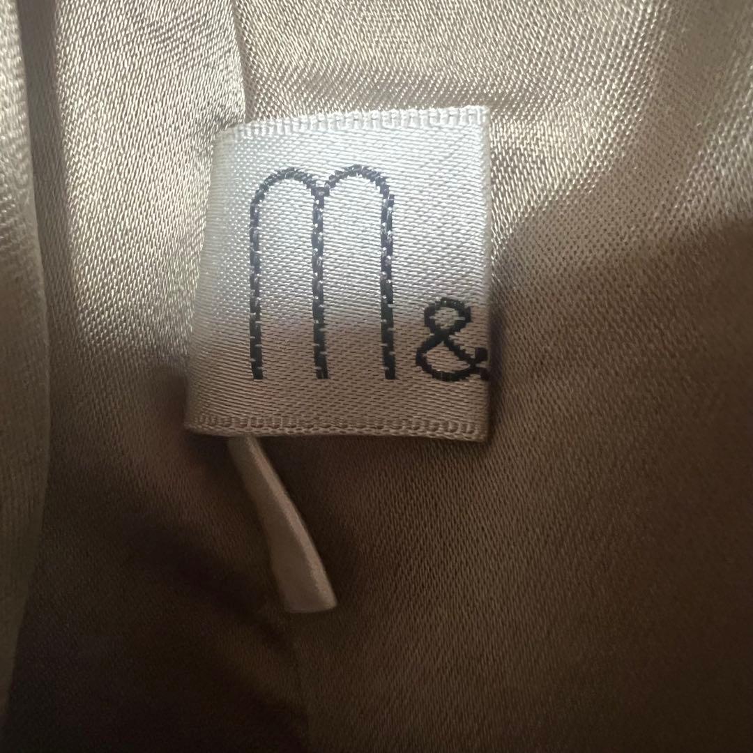 【SALE】高級ミンクファーコート　ベージュ　ヘリンボーン　ファーコート　17号