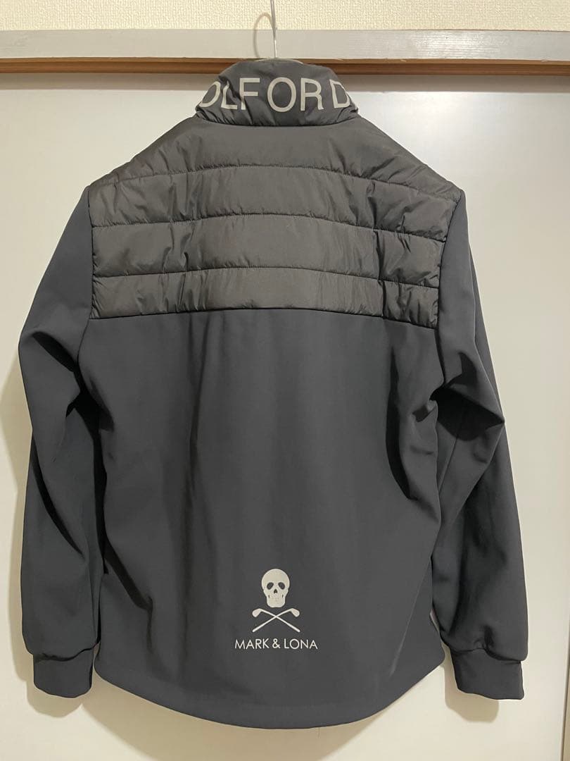 (美品) MARK & LONA ブラック ダウンジャケット ブルゾン