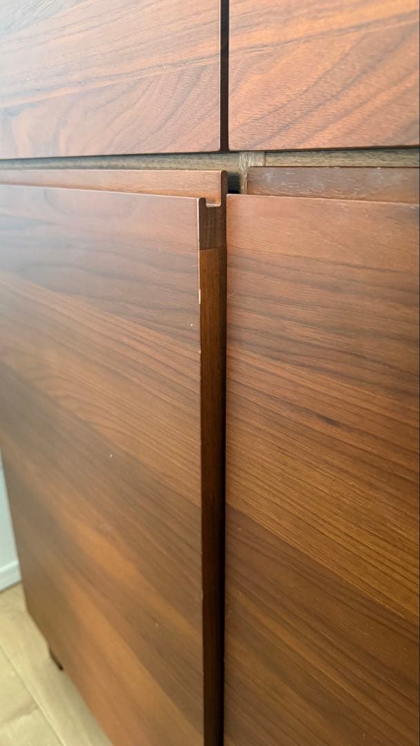 【美品】大塚家具 サイドボード「レッチェ」幅90cm ウォールナット材