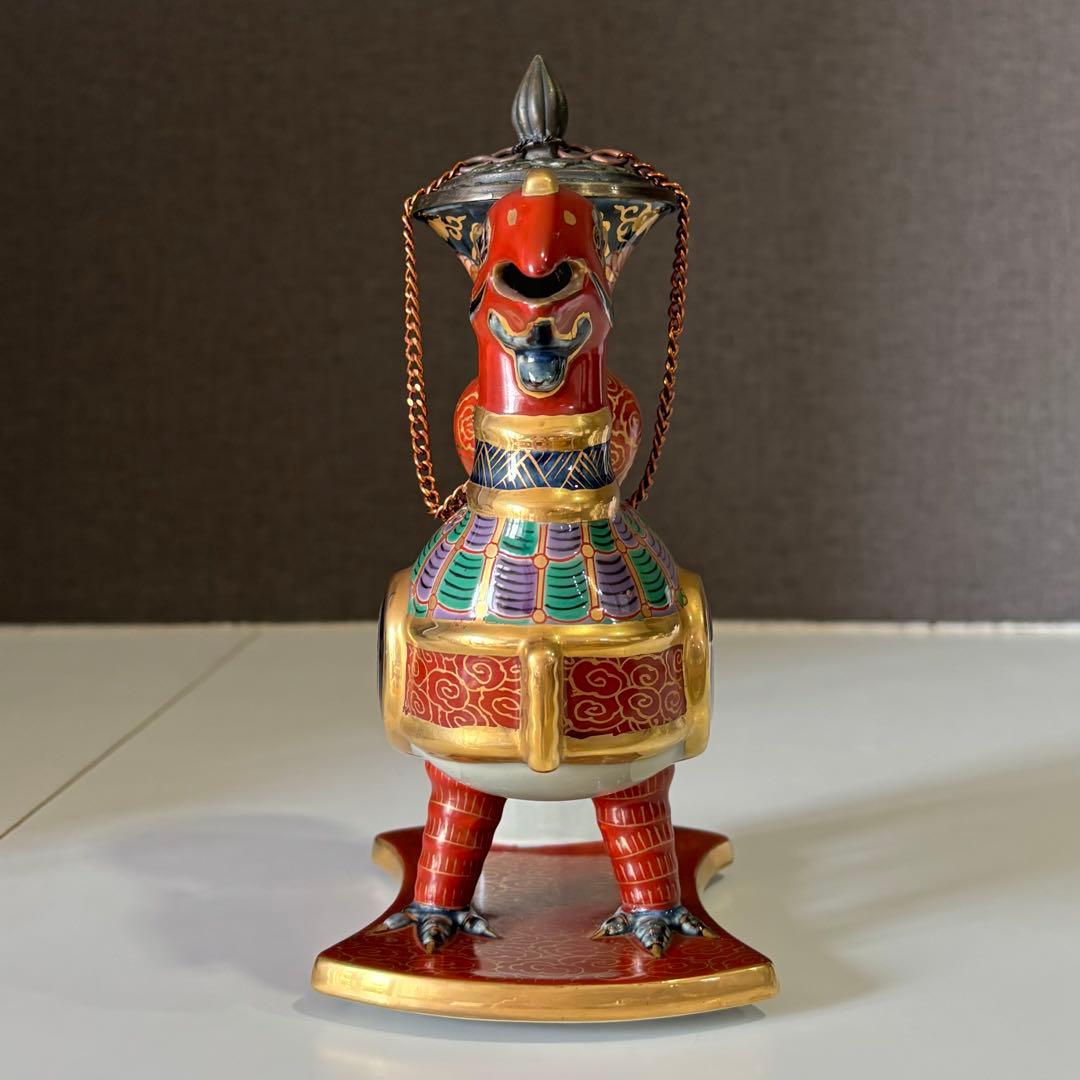 波佐見焼 林九郎窯 古伊万里様式 置物 伊万里焼 有田焼 希少 ヴィンテージ