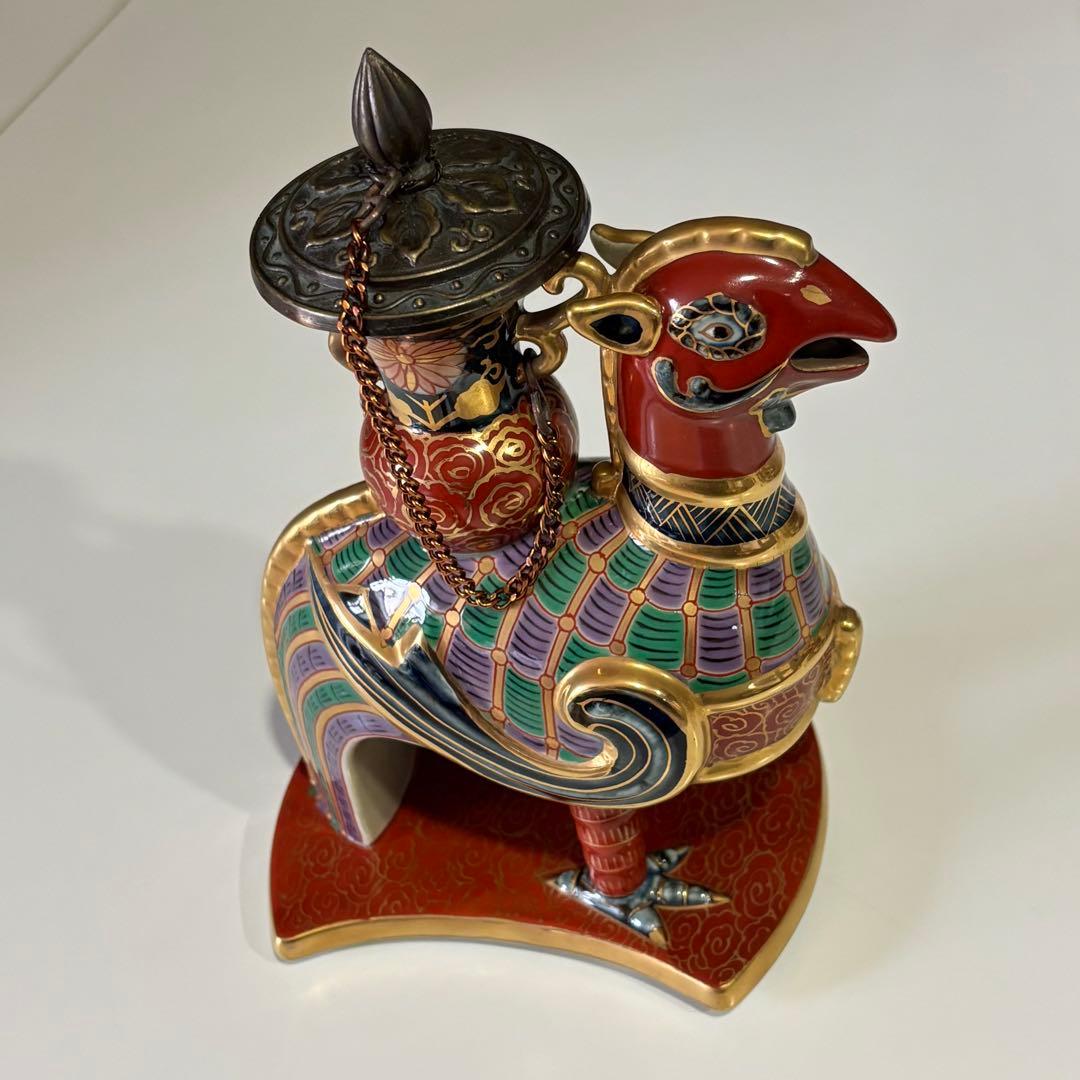 波佐見焼 林九郎窯 古伊万里様式 置物 伊万里焼 有田焼 希少 ヴィンテージ