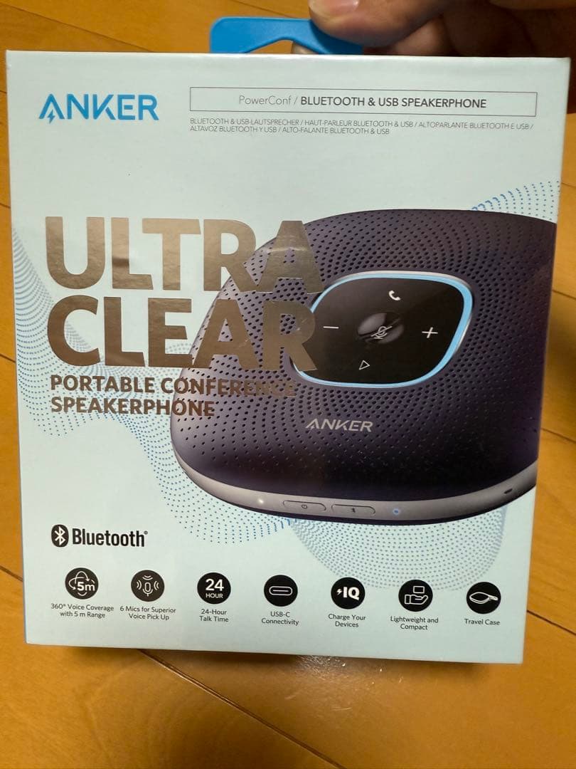 【新品】ANKER PowerConf ワイヤレススピーカー