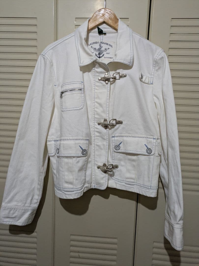 あ*ま様 LAUREN JEANS CO. ホワイトデニムジャケット