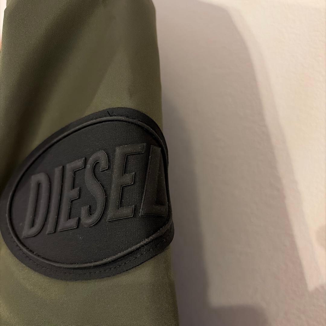 DIESEL カーキ ライダースジャケット