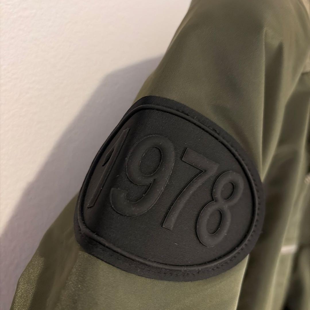 DIESEL カーキ ライダースジャケット