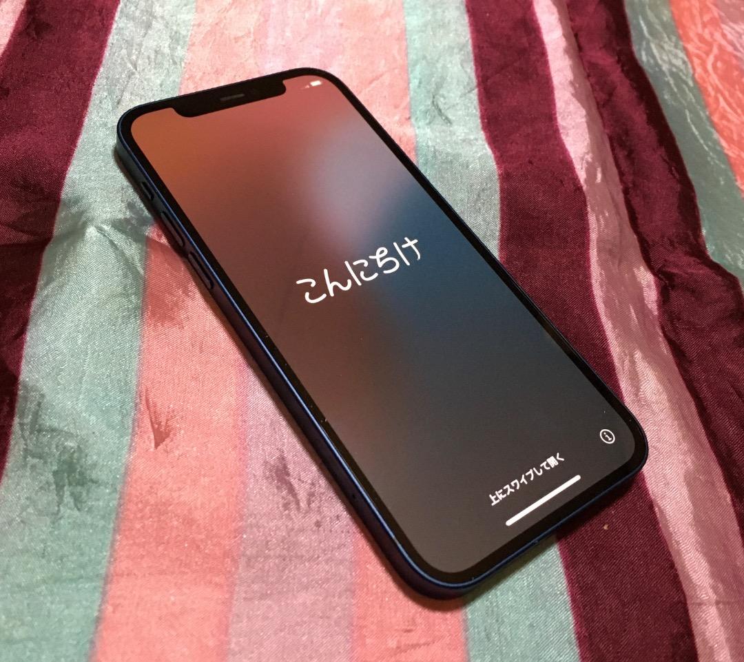 Apple iPhone12 128GB Blue SIMフリー