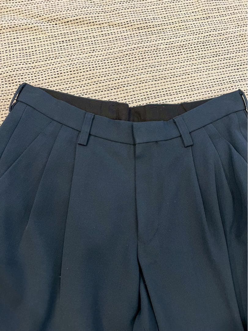 kolor ネイビー スラックス