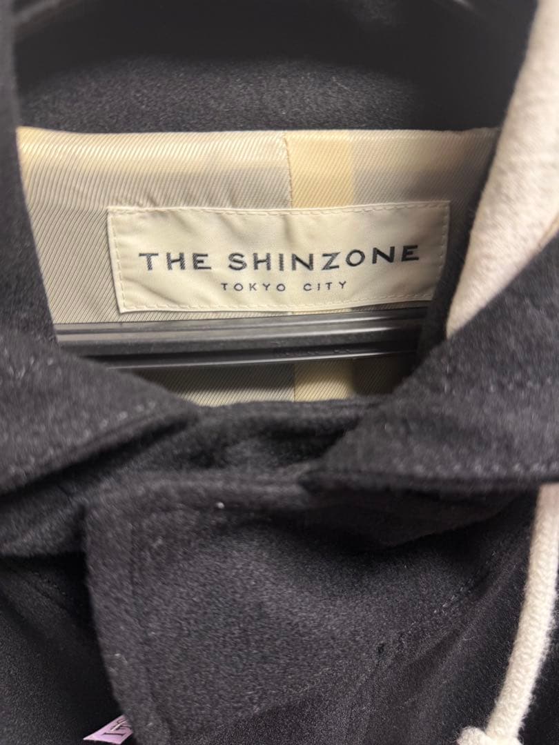 THE SHINZONE フード付きジャケット ブラック