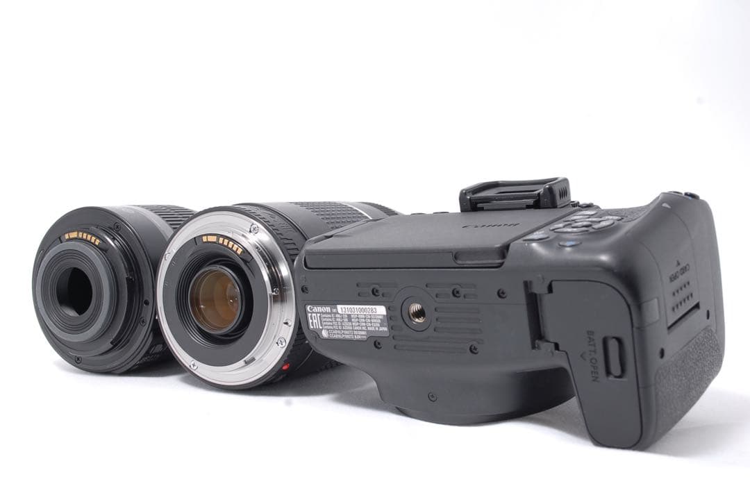 豪華セット✨Canon Kiss X9i✨Wレンズ！Wi-Fi搭載＆自撮りOK♪