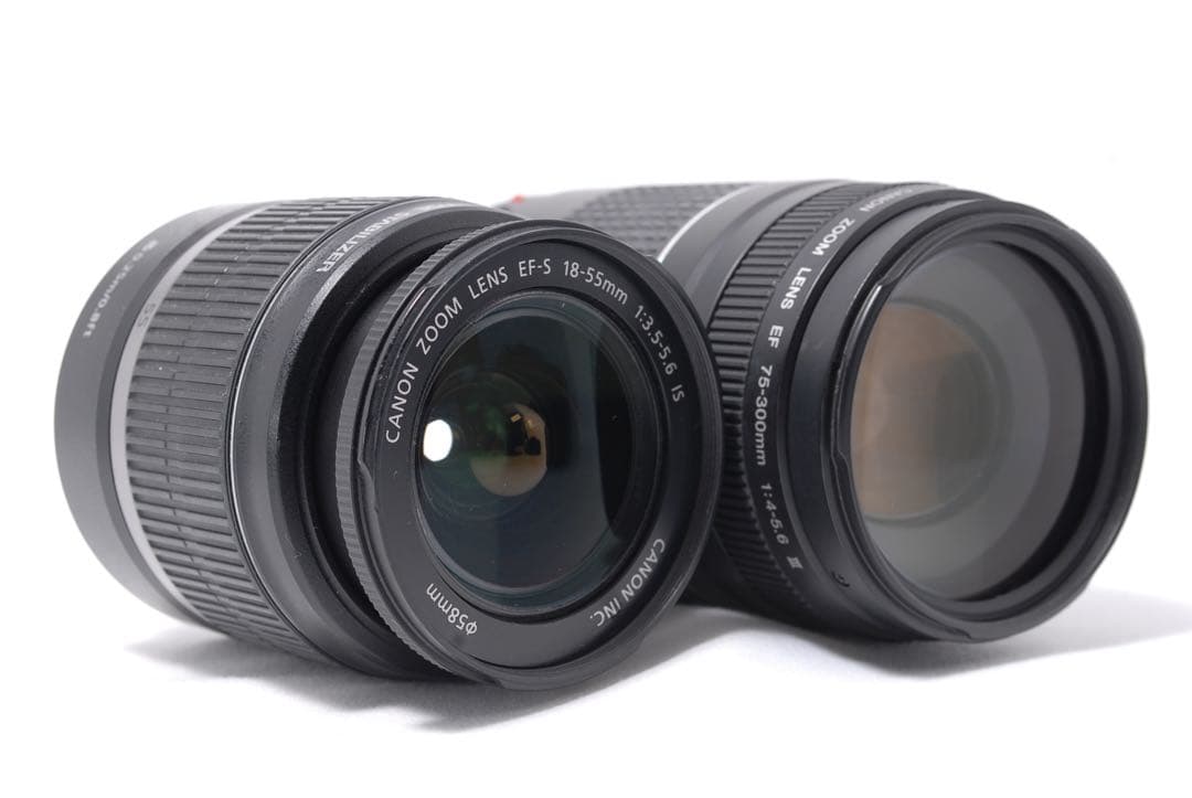 豪華セット✨Canon Kiss X9i✨Wレンズ！Wi-Fi搭載＆自撮りOK♪