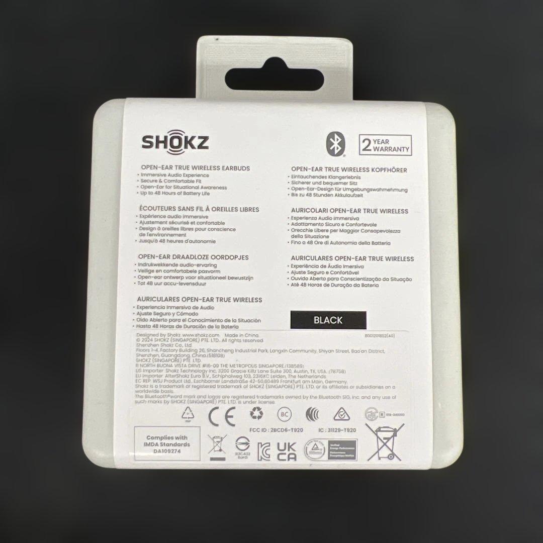 値下げ中512229 Shokz OpenFit 2 オープンイヤーヘッドホン
