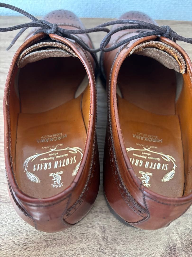 SCOTCH GRAIN インペリアルⅡ ブラウン 25cm 中古