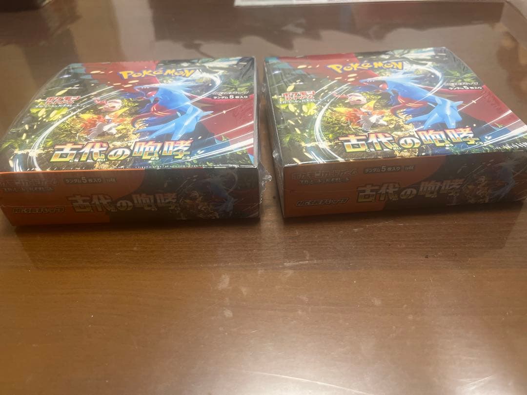 ポケモンカード　古代の咆哮BOX シュリンク付2box