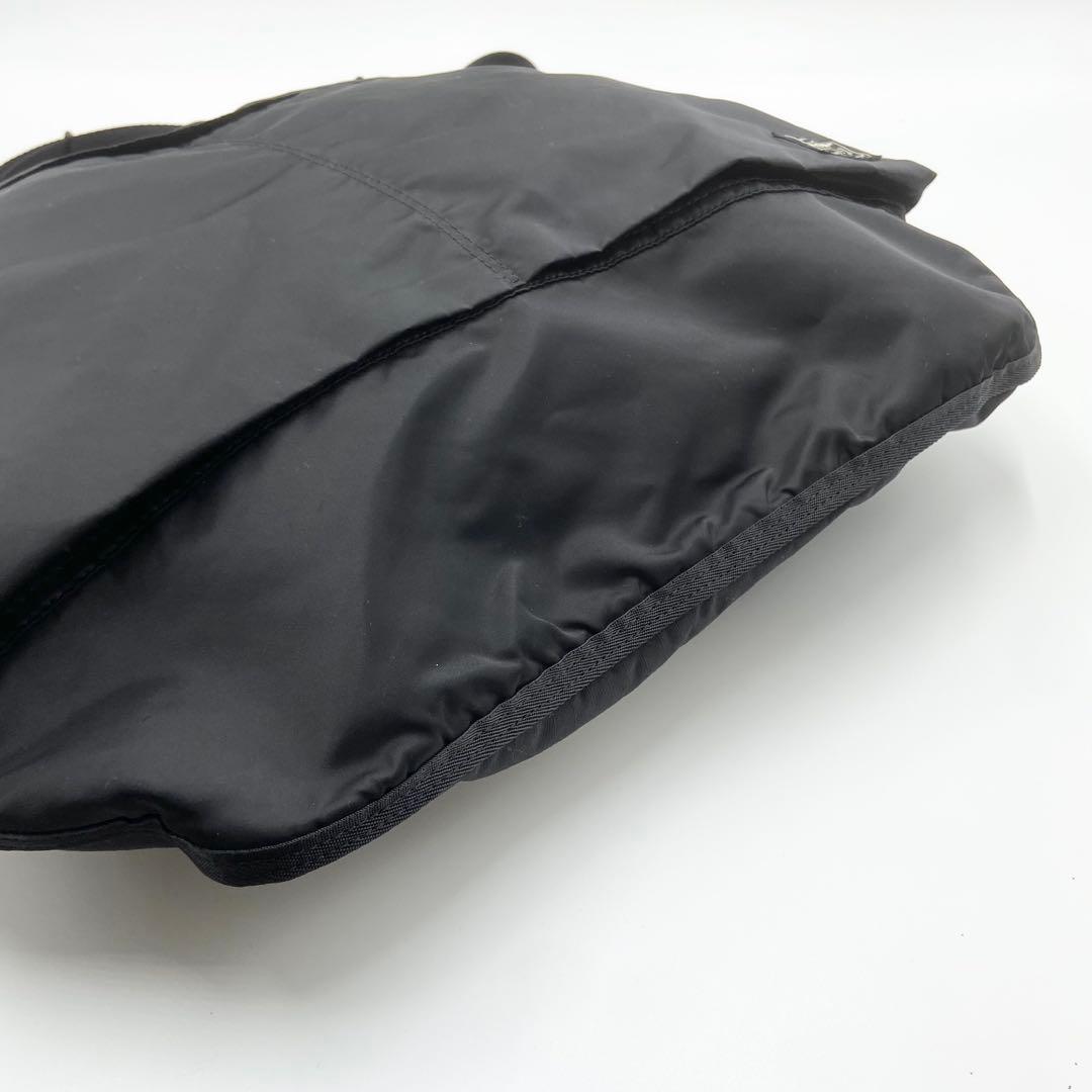 未使用級　ポーター　フレーム　ヘルメットバッグ　2way ナイロン　ブラック