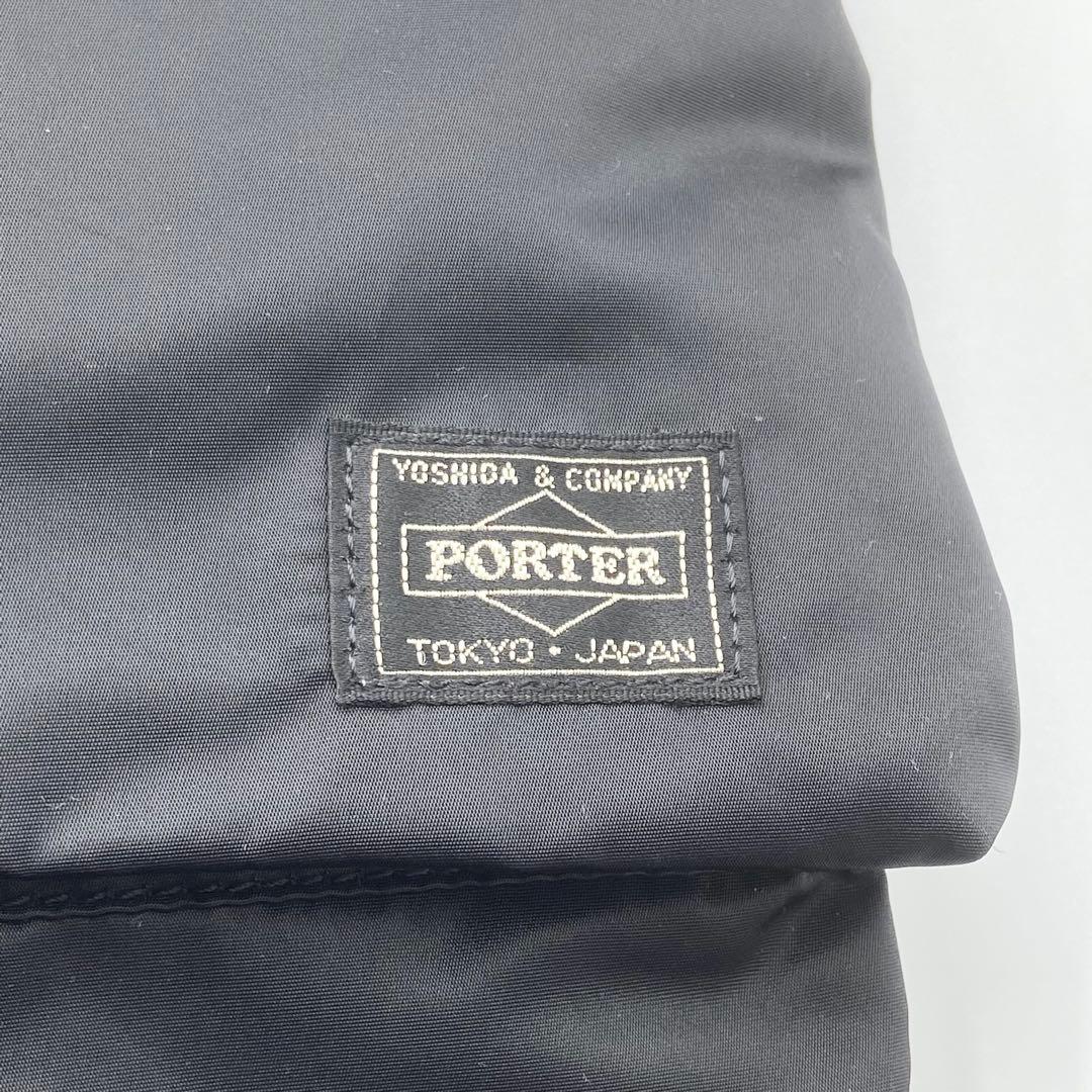 未使用級　ポーター　フレーム　ヘルメットバッグ　2way ナイロン　ブラック