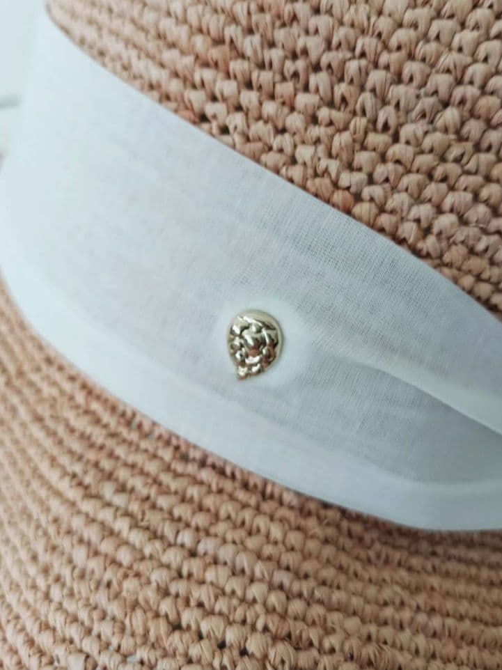 美品✨ヘレンカミンスキー✨ラフィア✨リボン