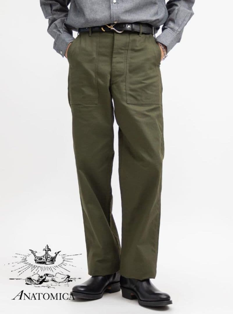 【極美品】アナトミカ カーゴパンツ 30 HBT UTILITY PANTS