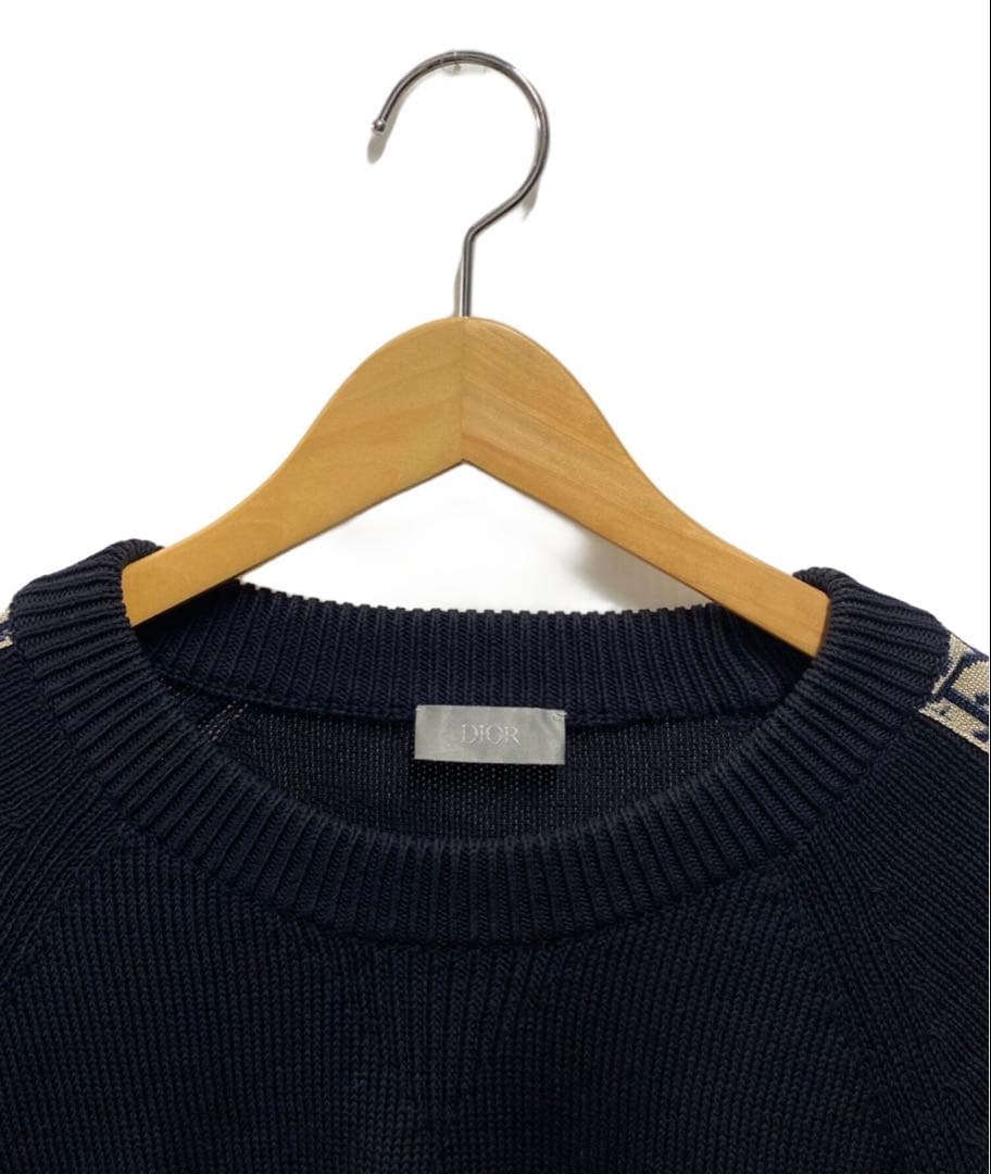 即日発送 Dior ディオール オブリーク コットンジャージー セーター