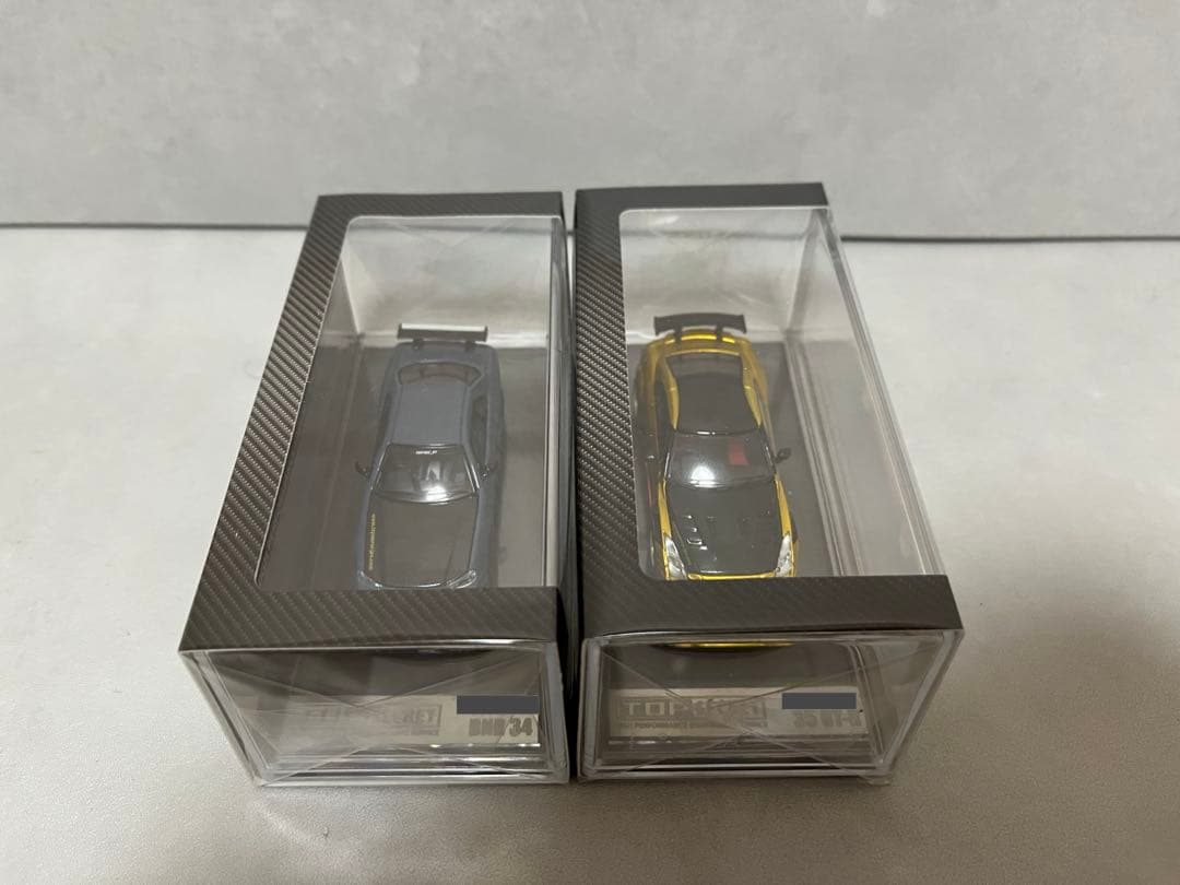 TOP SECRETミニカー 東京オートサロンSPECIAL R35R34セット