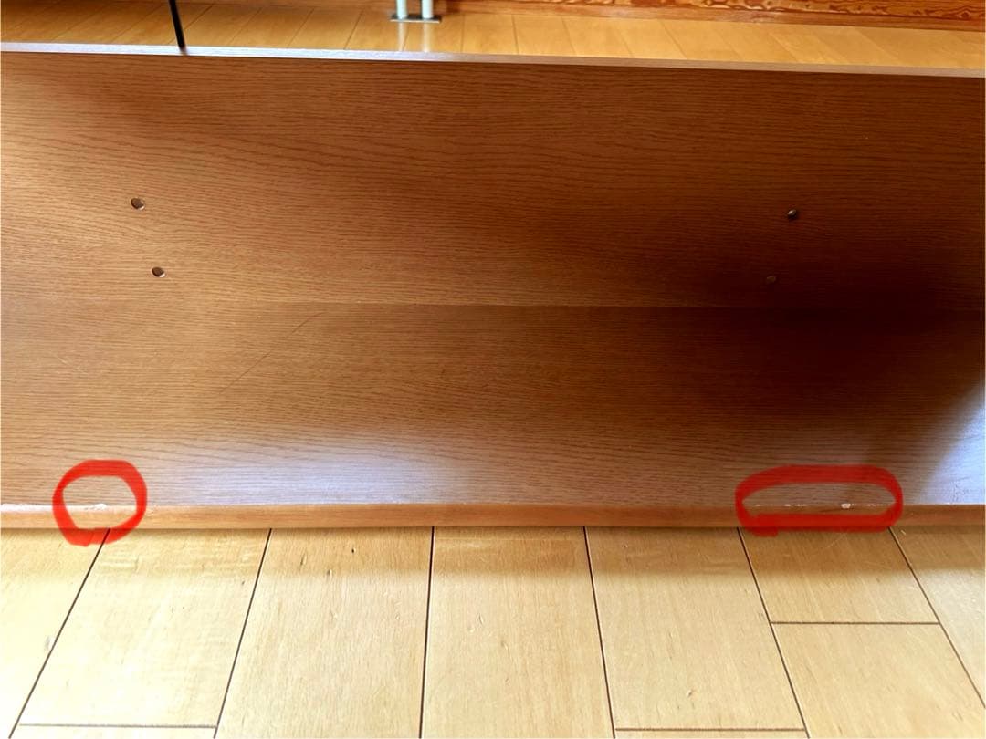 カリモク　【 学習机 】 デスクのみの商品　美品　　引き出しあり　送料込み