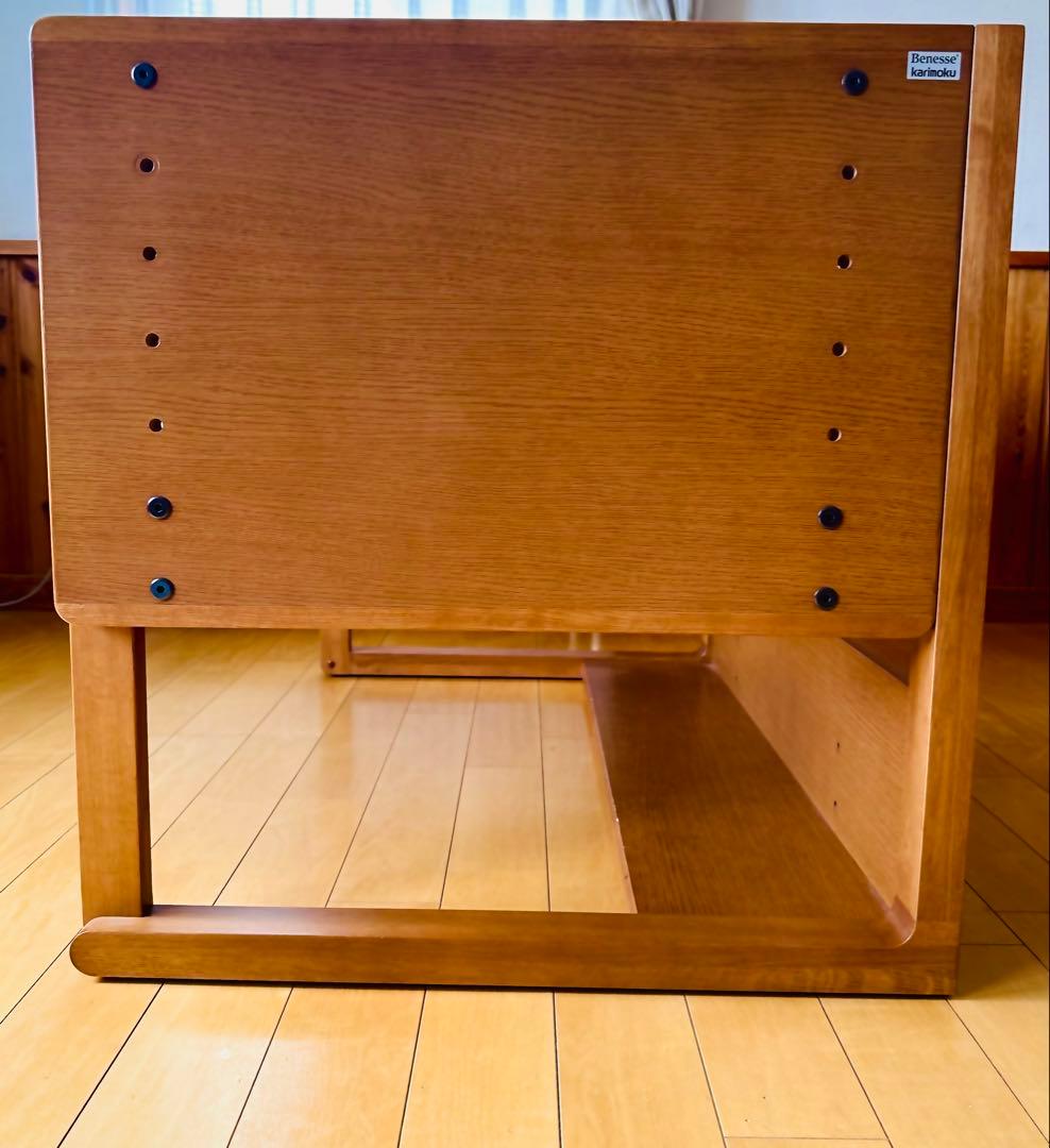 カリモク　【 学習机 】 デスクのみの商品　美品　　引き出しあり　送料込み