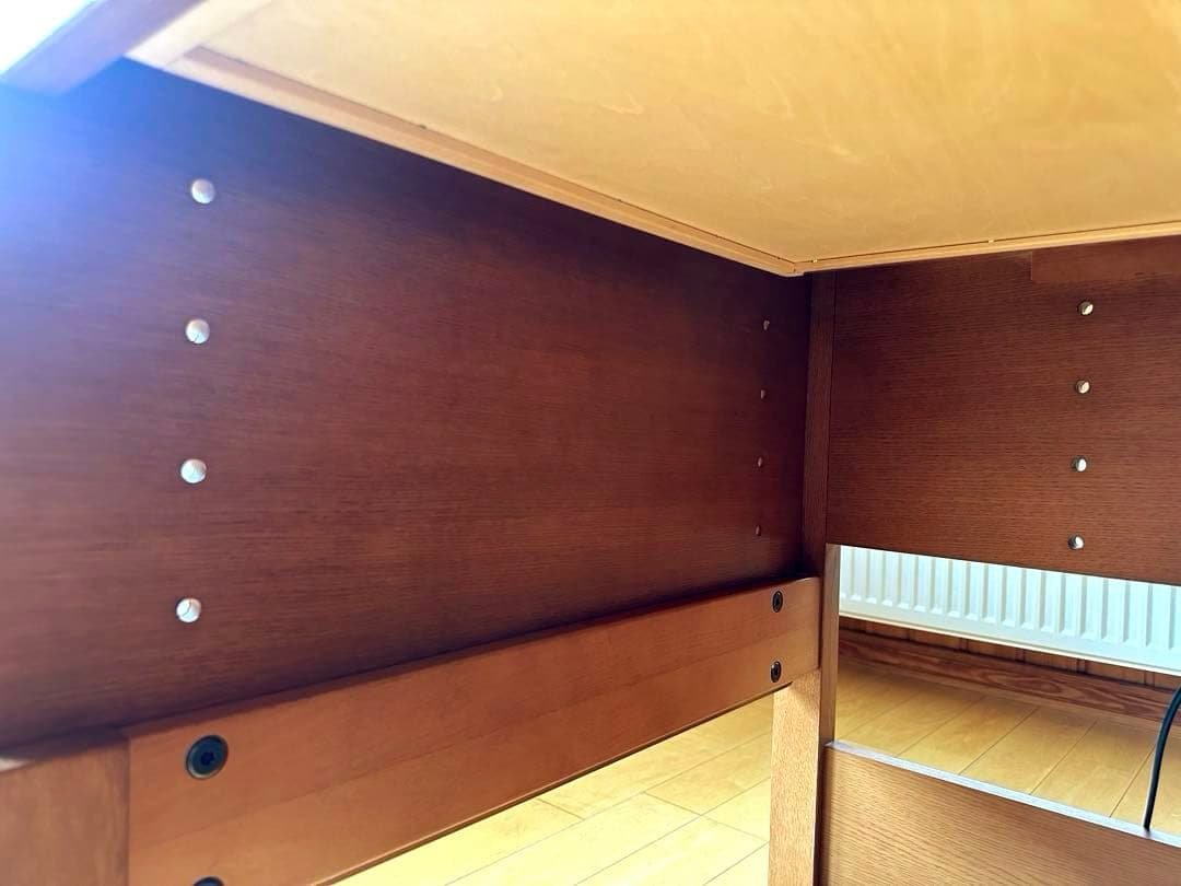 カリモク　【 学習机 】 デスクのみの商品　美品　　引き出しあり　送料込み