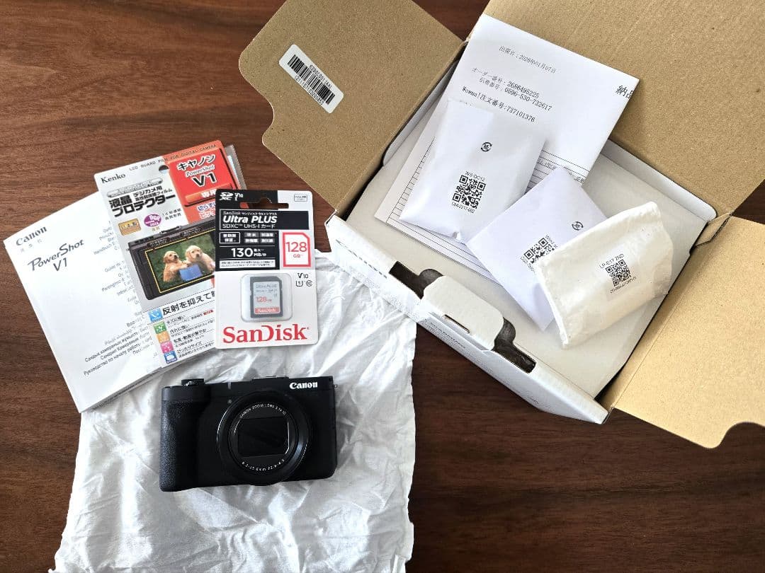 Canon　PowerShot v1　コンパクトデジタルカメラ　コンデジ