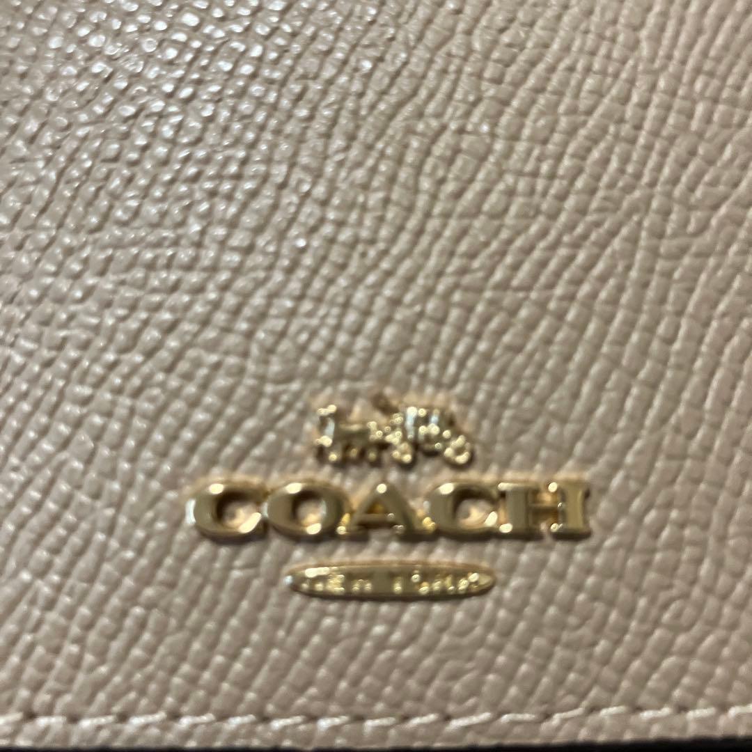 値下げ価格【新品未使用】COACH ビジネスカードケース