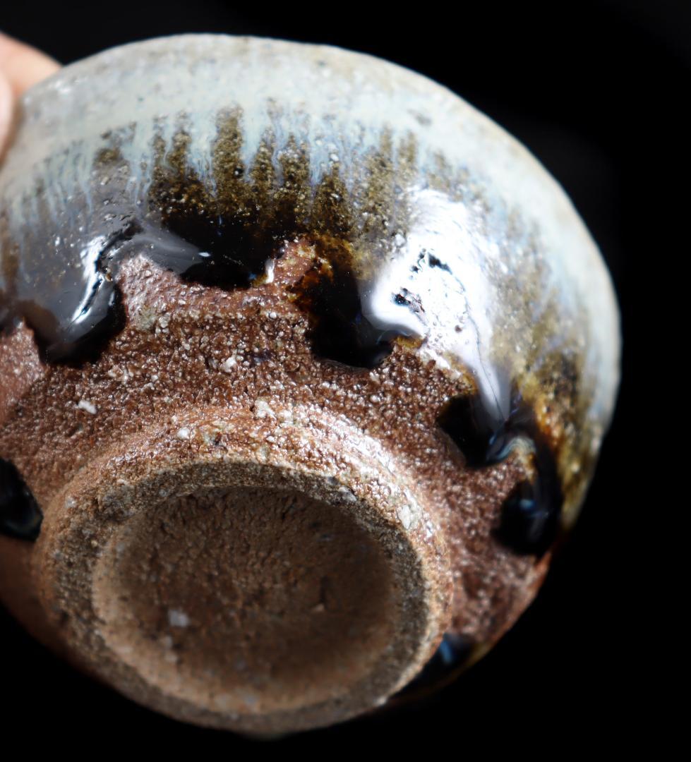 k*n様 西岡小十 朝鮮唐津 盃 酒器 ぐい呑 共箱