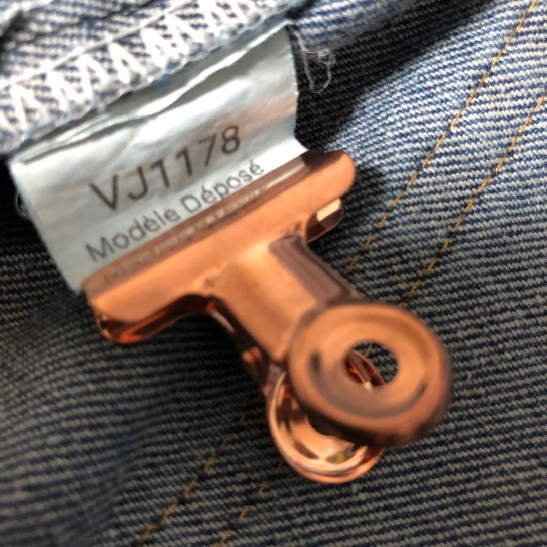 グラフィティ オーバーサイズ ペイントデニムジャケット