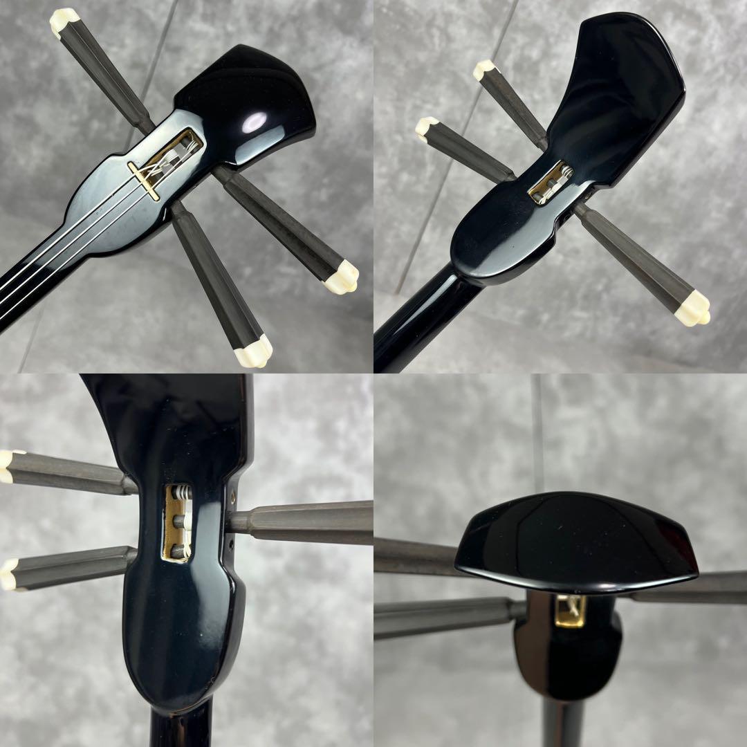 初心者おすすめ　美品　沖縄三線　初心者　2WAYセミハードケース　人口皮　うま