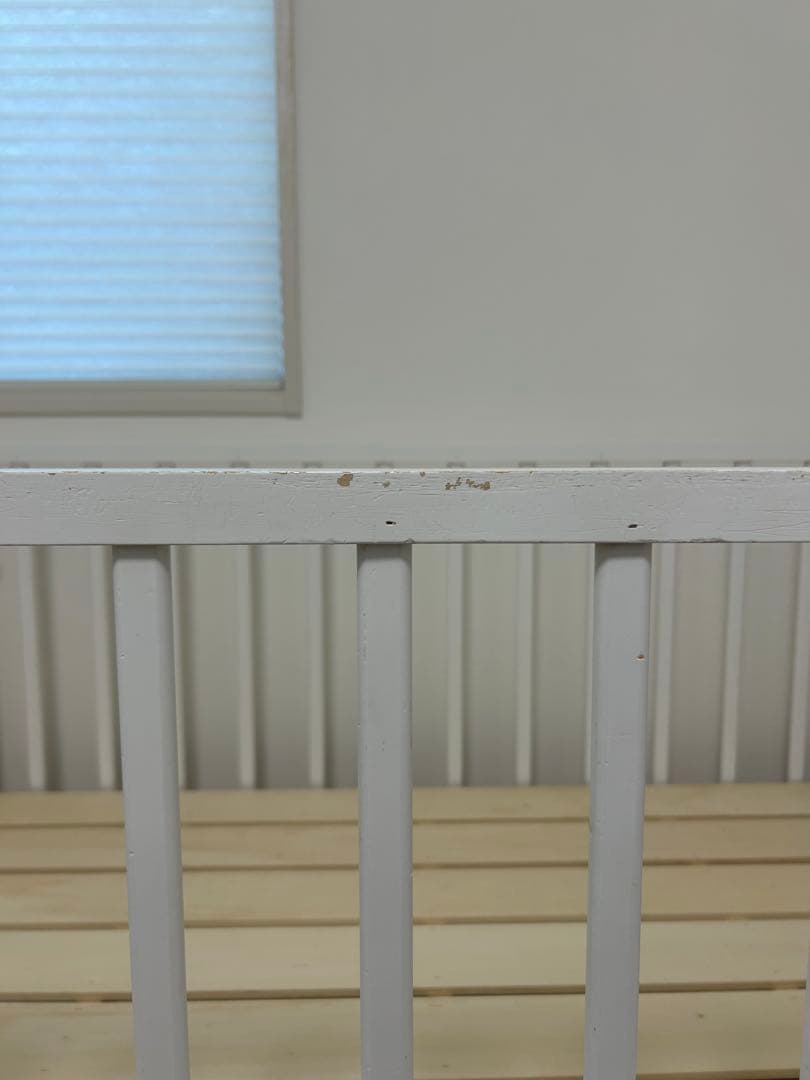 yamatoya、kihonベビーベッド、ホワイト